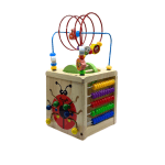 ხის განმავითარებელი სათამაშო ყუთი