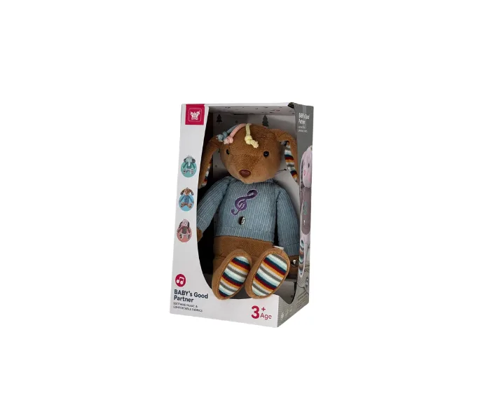 მუსიკალური რბილი სათამაშო - ბაჭია - Image 1