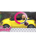 ბარბის თოჯინა მანქანით