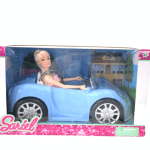 ბარბის თოჯინა მანქანით