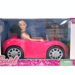 ბარბის თოჯინა მანქანით