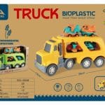 პლასტმასის ტრაილერი მანქანებით