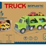 პლასტმასის ტრაილერი მანქანებით