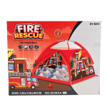 კარავი პლასტმასის ბურთებით