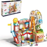 ასაწყობი პარკი Feelo Ferris Wheel 194 Pcs
