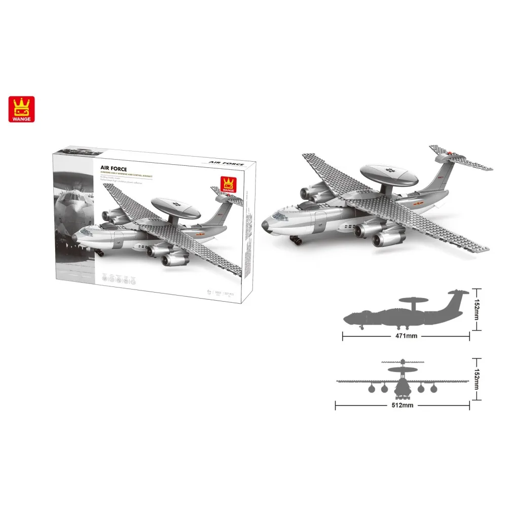 ასაწყობი საბრძოლო თვითმფრინავი - Air Force 5005 - 199 Pcs - Image 2