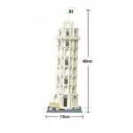 ასაწყობი პიზის კოშკი - Leaning Tower of Pisa 1392 Pcs - Image 2