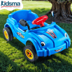 პედლიანი მანქანა ცისფერი Kidsma