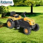 პედლიანი ტრაქტორი ყვითელი Kidsma