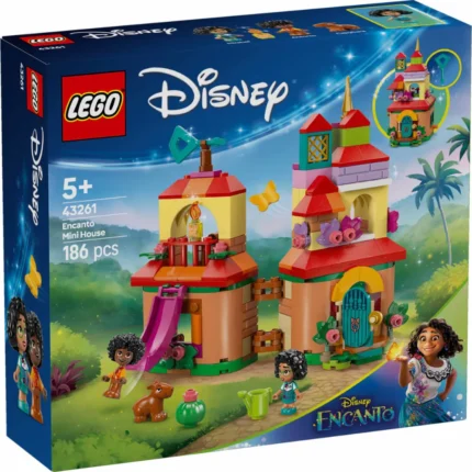LEGO 43261 Disney Classic Encanto Mini House ლეგოს ასაწყობი კუბიკები 180ც