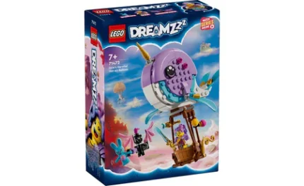 LEGO DREAMZZZ 71472 IZZIE'S Narwhal Hot-Air Balloon ლეგოს ასაწყობი კუბიკები 156ც