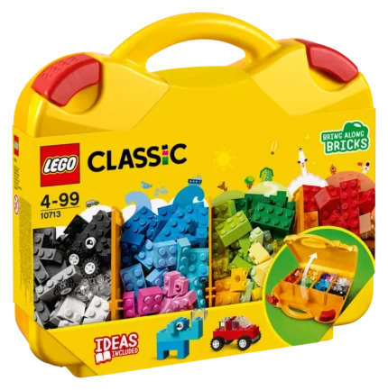 LEGO 10713 Classic Creative Suitcase ლეგოს ასაწყობი კუბიკები 213ც