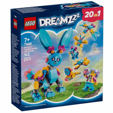 LEGO DREAMZzz 71488 Bunchu's Creative Animal Adventures ლეგოს ასაწყობი კუბიკები 143ც