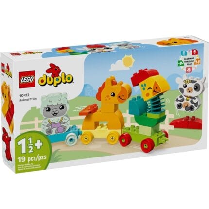 LEGO DUPLO 10412 My First Animal Train ლეგოს ასაწყობი კუბიკები 19ც