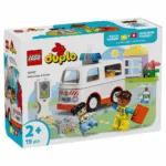 LEGO DUPLO 10447 Classic Ambulance with Driver ლეგოს ასაწყობი კუბიკები 19ც