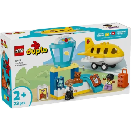 LEGO DUPLO 10443 First Time at the Airport ლეგო დუპლო კუბიკები 23ც