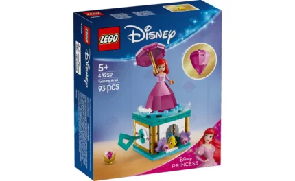 LEGO 43259 Disney Princess Twirling Ariel ლეგოს ასაწყობი კუბიკები 93ც