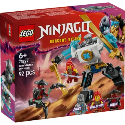 LEGO Ninjago 71827 Zane's Battle Suit Mech ლეგოს ასაწყობი კუბიკები 79ც