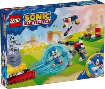 LEGO 77001 Sonic Sonic's Campfire Clash ლეგოს ასაწყობი კუბიკები 177ც