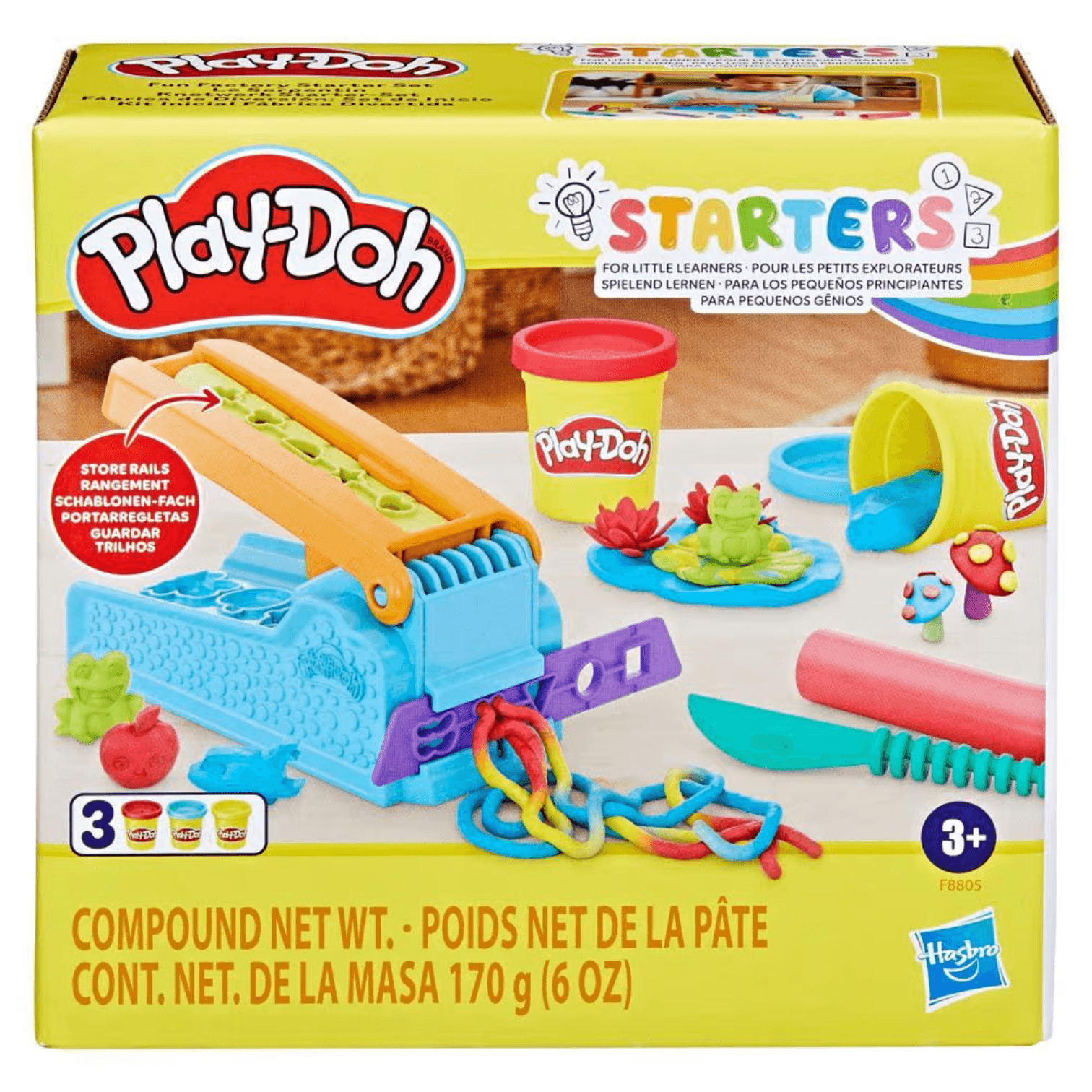 17 პლასტელინი Play-Doh Fun Factory - Image 1