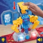 Iron Man-ის პლასტელინი Play-Doh Marvel Iron Man Armor Maker Lab Playset with Iron Man Action Figure - Image 4