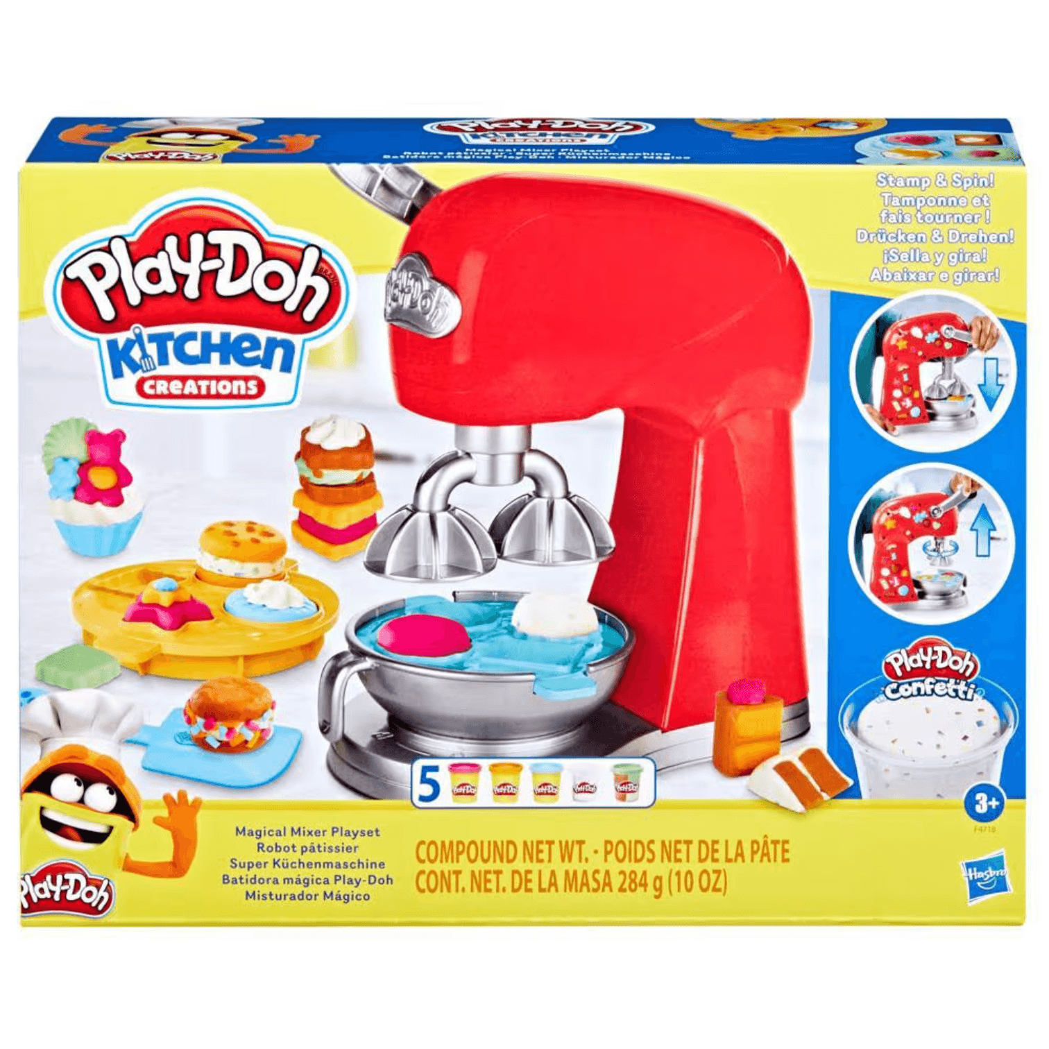 7 პლასტელინი ბლენდერი Play-Doh Kitchen Creations Magical Mixer Playset - Image 1
