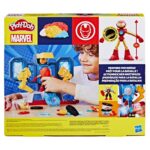 Iron Man-ის პლასტელინი Play-Doh Marvel Iron Man Armor Maker Lab Playset with Iron Man Action Figure - Image 8