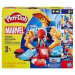 Iron Man-ის პლასტელინი Play-Doh Marvel Iron Man Armor Maker Lab Playset with Iron Man Action Figure - Image 2