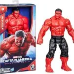 წითელი ჰალკი 30სმ Marvel Avengers Captain America Brave New World Titan Red HULK 30cm  Hasbro