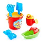 ქვიშის სათამაშო სათლისა და ნიჩბების ნაკრები - Sweet Beach Pail with full Accessories
