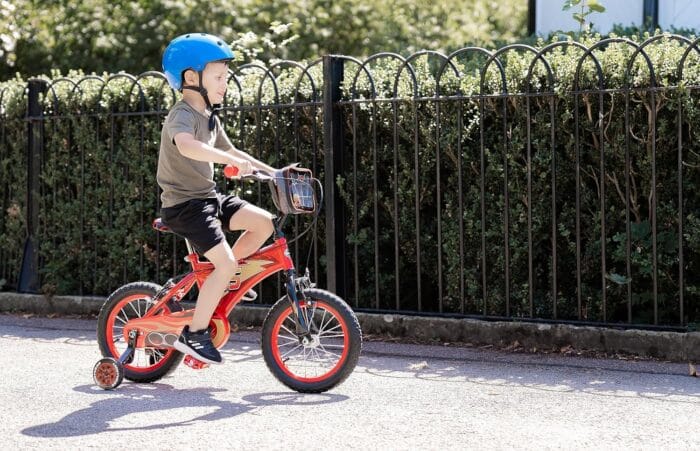 Huffy Disney Cars 14" Kids Bike - საბავშვო ველოსიპედი ელვა მაქქვინი - Image 9