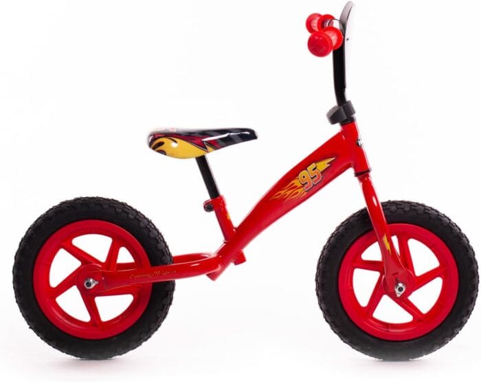 Huffy Disney Cars Balance Bike 12" - საბავშვო ველოსიპედი, ბალანს ბაიკი ელვა მაქქვინი - Image 4