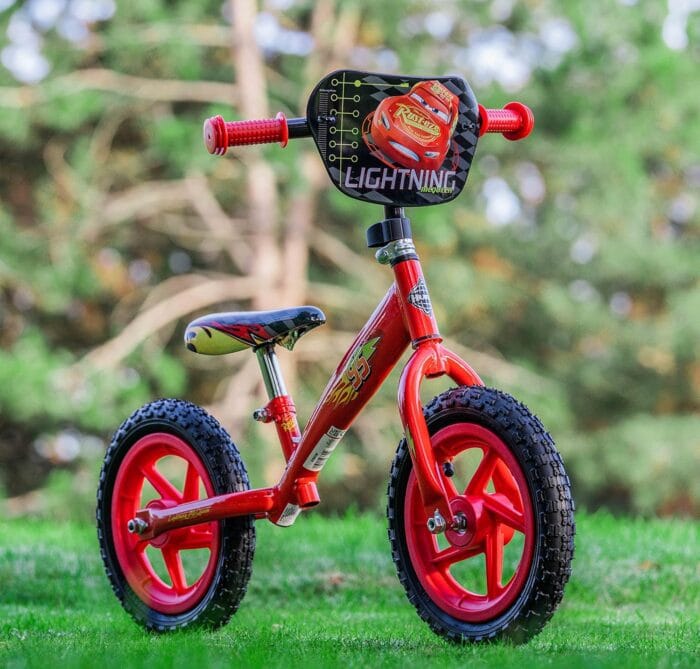 Huffy Disney Cars Balance Bike 12" - საბავშვო ველოსიპედი, ბალანს ბაიკი ელვა მაქქვინი - Image 3