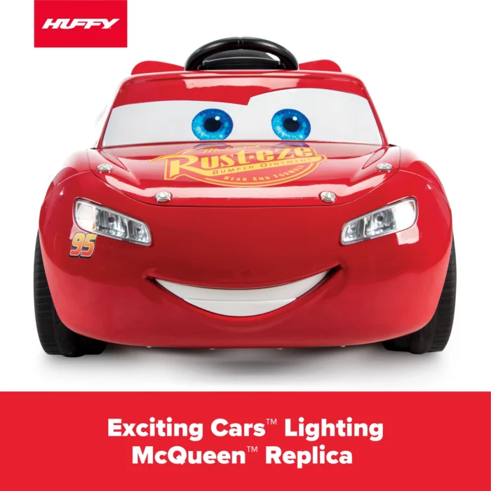 Huffy Disney Cars Lightning McQueen Car - საბავშვო ელექტრო მანქანა ელვა მაქქვინი - Image 2