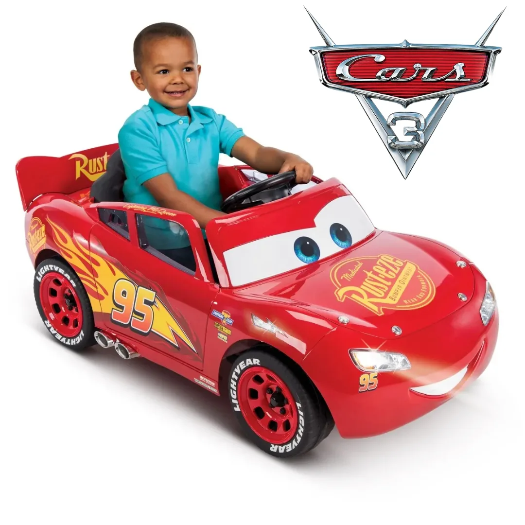 Huffy Disney Cars Lightning McQueen Car - საბავშვო ელექტრო მანქანა ელვა მაქქვინი - Image 1
