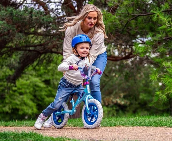 Huffy Disney Frozen 2 Kids Balance Bike 12" - საბავშვო ველოსიპედი, ბალანს ბაიკი ფროზენი - Image 3