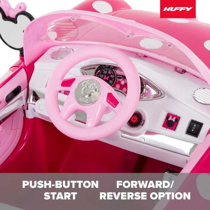 Huffy Disney Minnie Mouse Car - საბავშვო ელექტრო მანქანა მინი მაუსი - Image 3