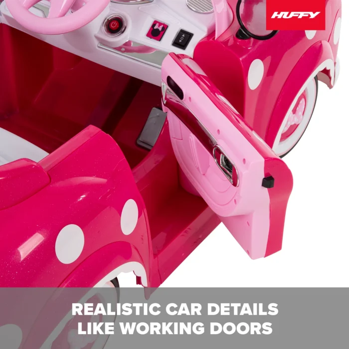 Huffy Disney Minnie Mouse Car - საბავშვო ელექტრო მანქანა მინი მაუსი - Image 4
