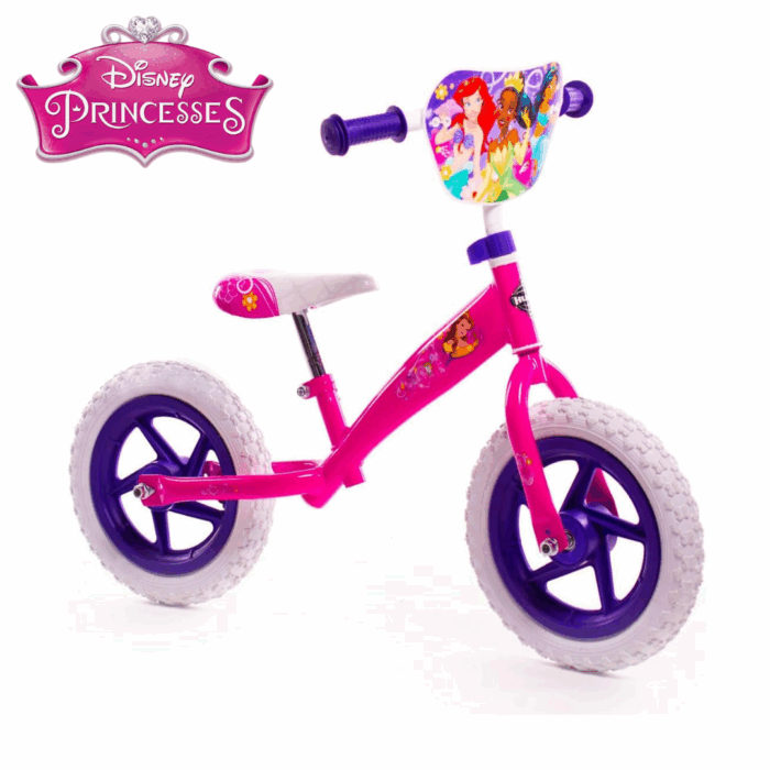 Huffy Disney Princess Balance Bike 12" - საბავშვო ველოსიპედი, ბალანს ბაიკი დისნეის პრინცესა - Image 1