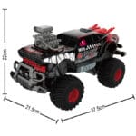 პულტიანი მანქანა TOY MONSTER TRUCK MAD DOG RC CRAZON 333-LG23145 - Image 2