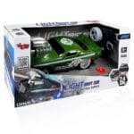 პულტიანი მანქანა დრიფტის ფუნქციით Drift RC Car Toy With LED Lights CRAZON 333-TJ24161B(Green) - Image 2