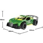 პულტიანი მანქანა კვამლის ფუნქციით 1:14 TOY RC CAR MIST SPRAY SMOKING CRAZON 333-SC21141 - Image 2