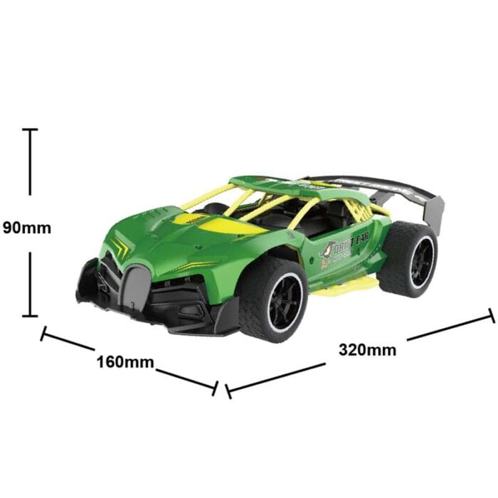 პულტიანი მანქანა კვამლის ფუნქციით 1:14 TOY RC CAR MIST SPRAY SMOKING CRAZON 333-SC21141 - Image 2