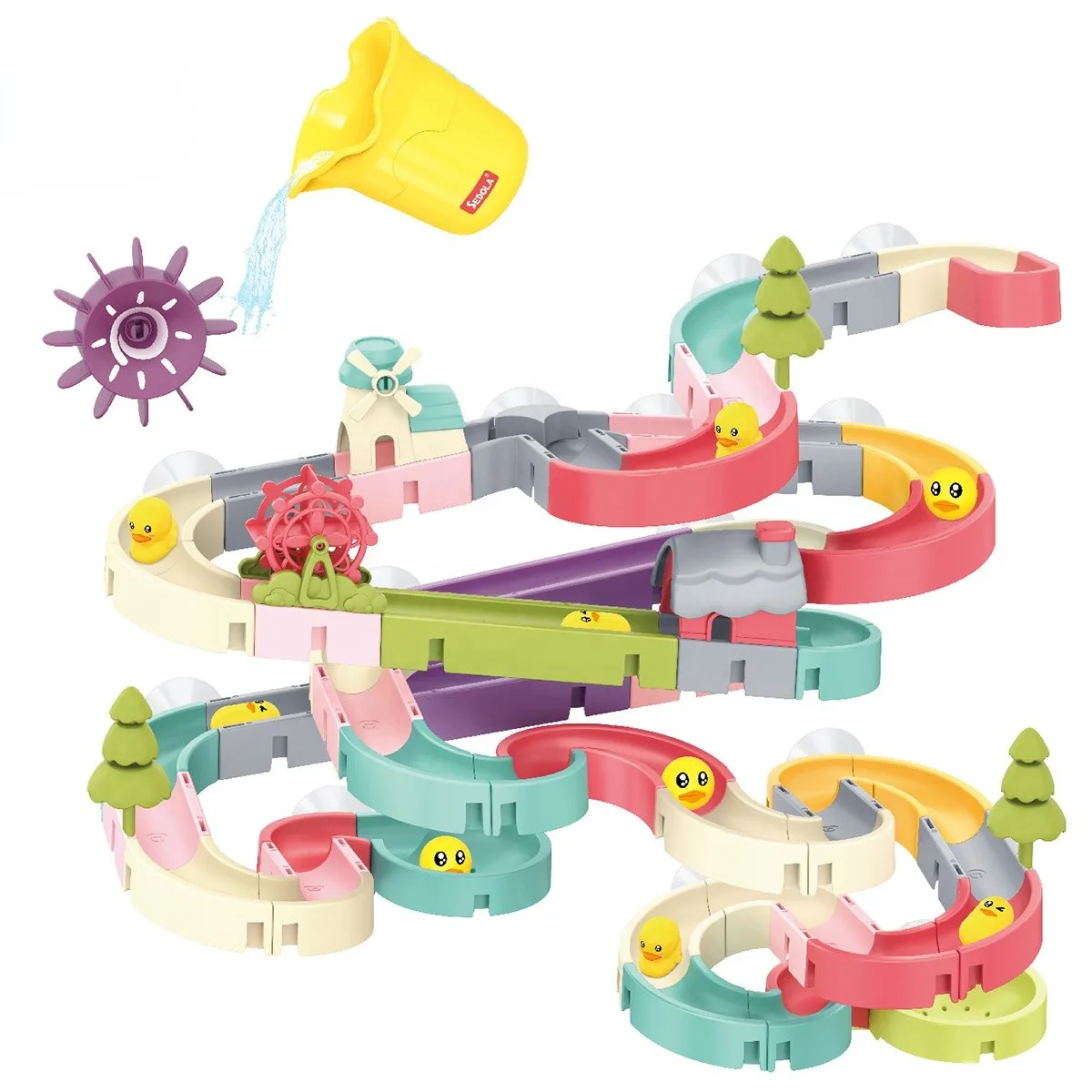 სილიკონის სასრიალო სააბაზანოს სათამაშო სასრიალოები - Image 1