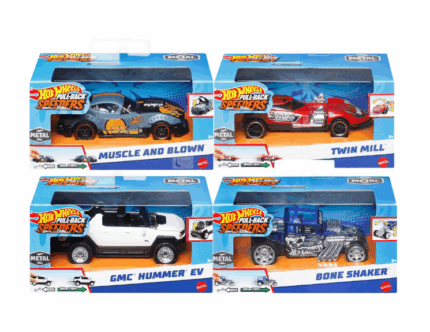 Mattel Hot Wheels PULLBACKS 1:43