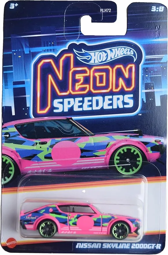 Mattel Hot Wheels Neon Speeders 1:64 - Image 3