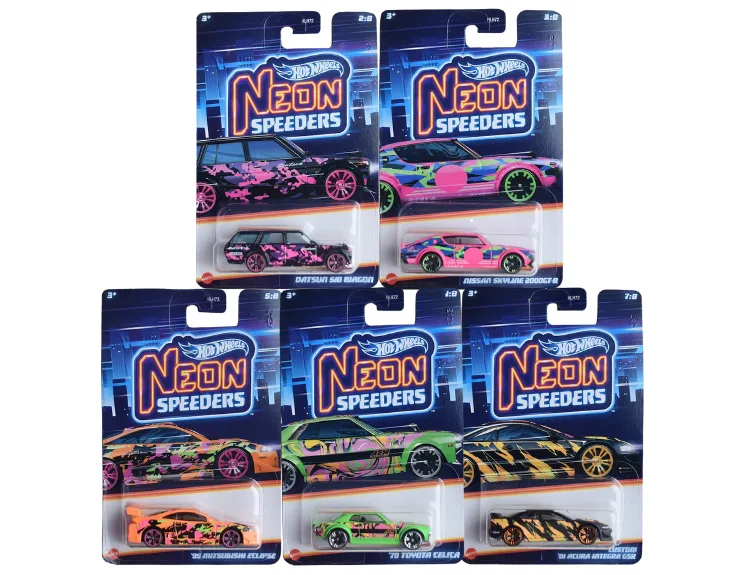 Mattel Hot Wheels Neon Speeders 1:64 - Image 1