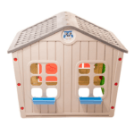 ნაცრისფერი პლასტმასის სახლი Starplay Galilee Playhouse - Image 9