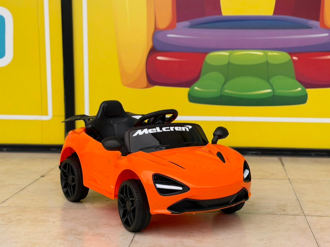 14 ელექტრო მანქანა Mclaren სტაფილოსფერი - Image 1